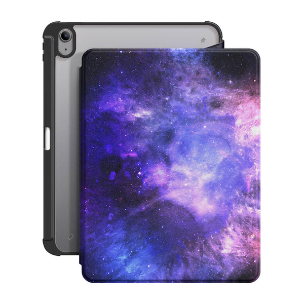 Blue-Purple Nebula - iPad Snap 360° Stand Impact Resistant Case