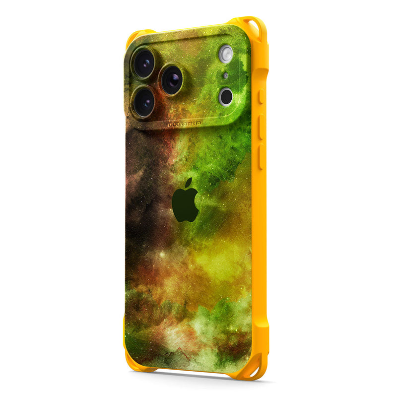 Yellow-Green Nebula - iPhone Ultra Impact Case