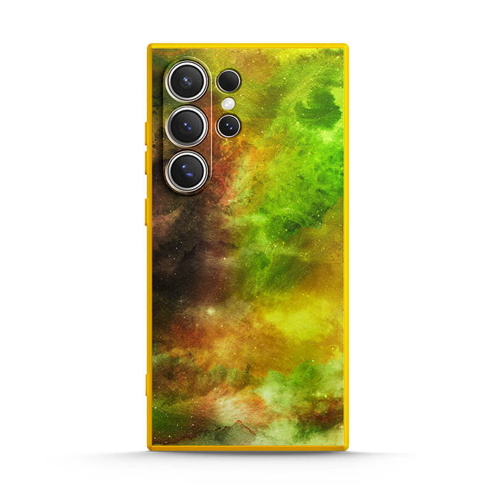 Yellow-Green Nebula - Samsung Case