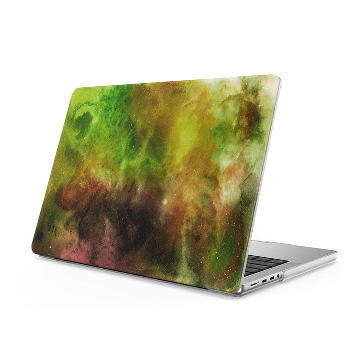 Nebulosa Amarillo-Verde - Funda Macbook