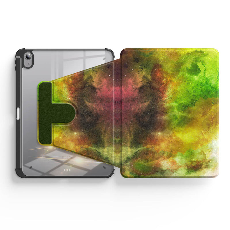 Yellow-Green Nebula - iPad Case