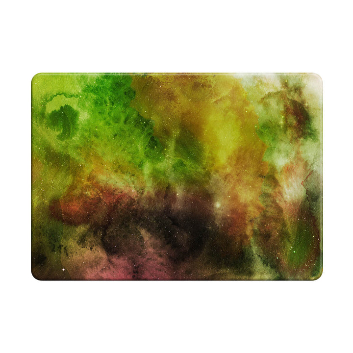 Nebulosa Amarillo-Verde - Funda Macbook