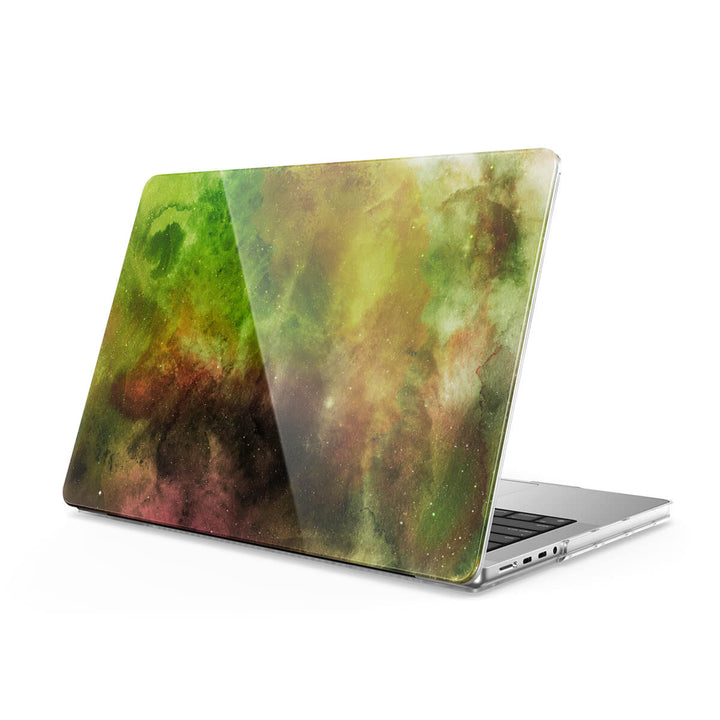 Nebulosa Amarillo-Verde - Funda Macbook