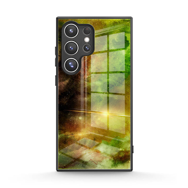 Yellow-Green Nebula - Samsung Case