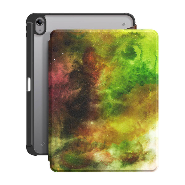 Yellow-Green Nebula - iPad Snap 360° Stand Impact Resistant Case