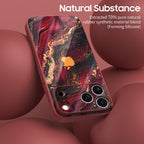 Broken Agate Green - iPhone Glass Case