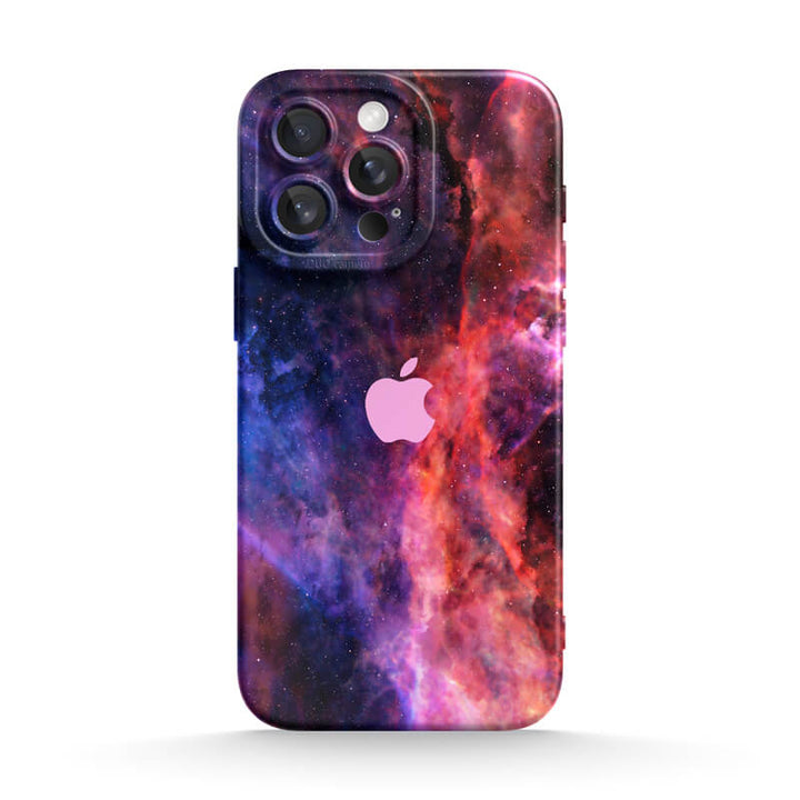 Blue Red Nebula - iPhone Case