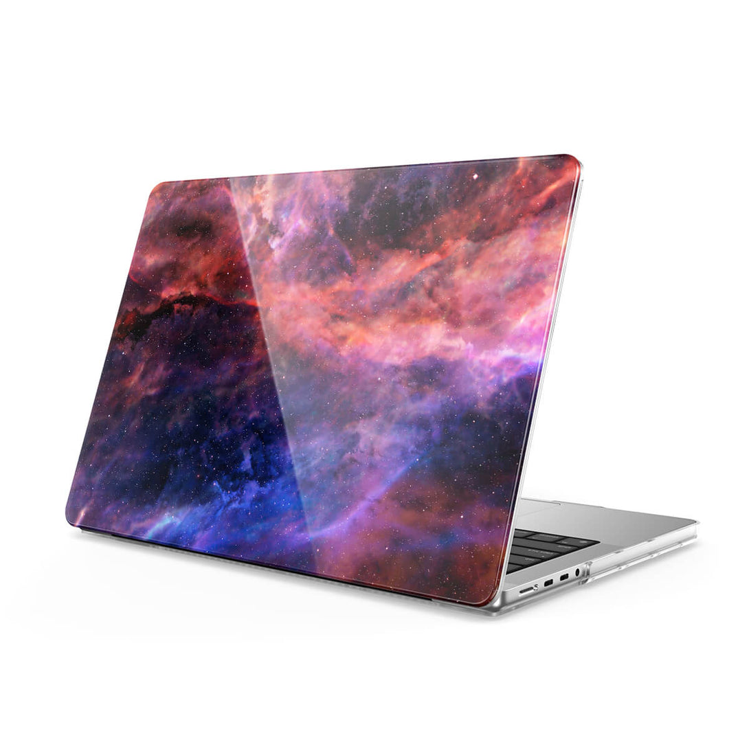 Blauw Rode Nevel - MacBook-hoesje