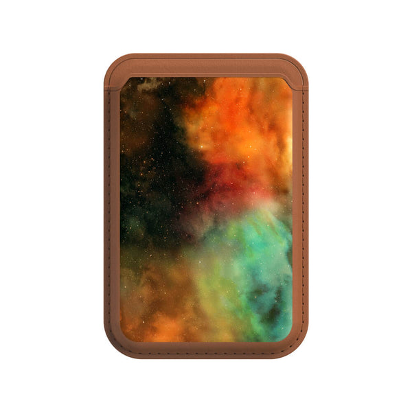 Molten Nebula - iPhone Leather Wallet