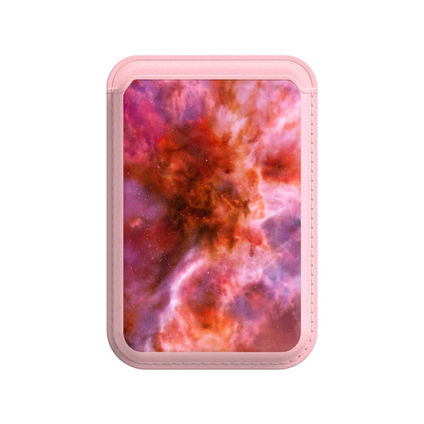 Powder Nebula - iPhone Leather Wallet