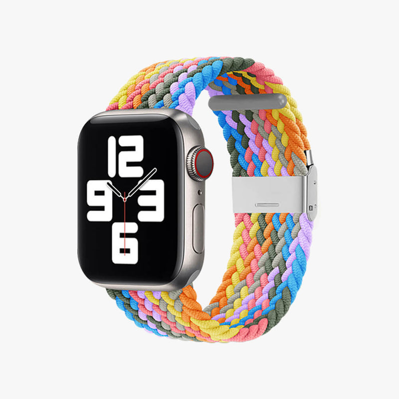 Heartbeat - Rainbow Texture Watch Strap