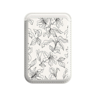 Flower of Purity - iPhone Leather Wallet