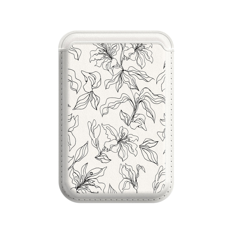 Flower of Purity - iPhone Leather Wallet