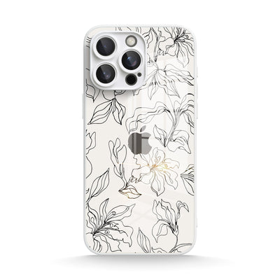 Flower of Purity - iPhone Glass Case