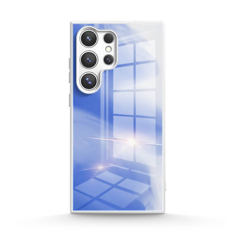 Blue White - Samsung Case