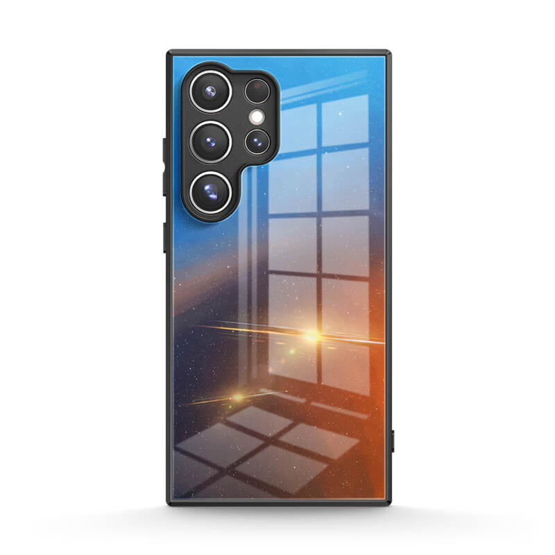 Polar-Blue To Orange - Samsung Case