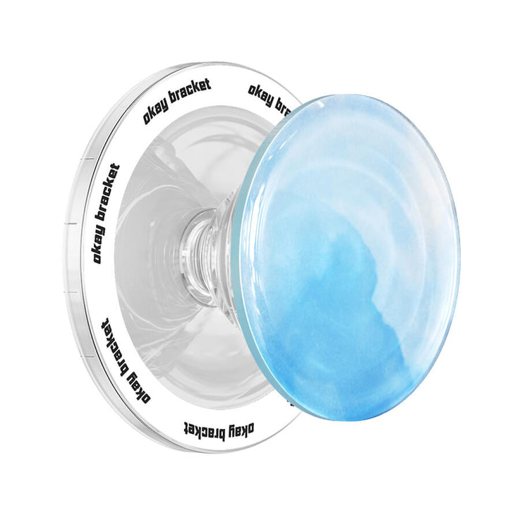 Watercolor Blue - Air Bag Grip For MagSafe