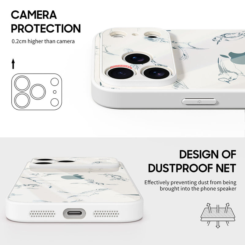 Apply Spring Color - iPhone Glass Case