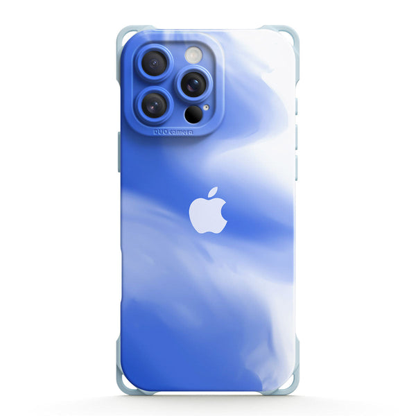 Blue and White - iPhone Ultra Impact Resistant Protective Case