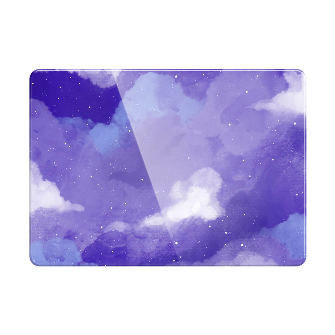 Astral Paars Blauw - Macbook Case