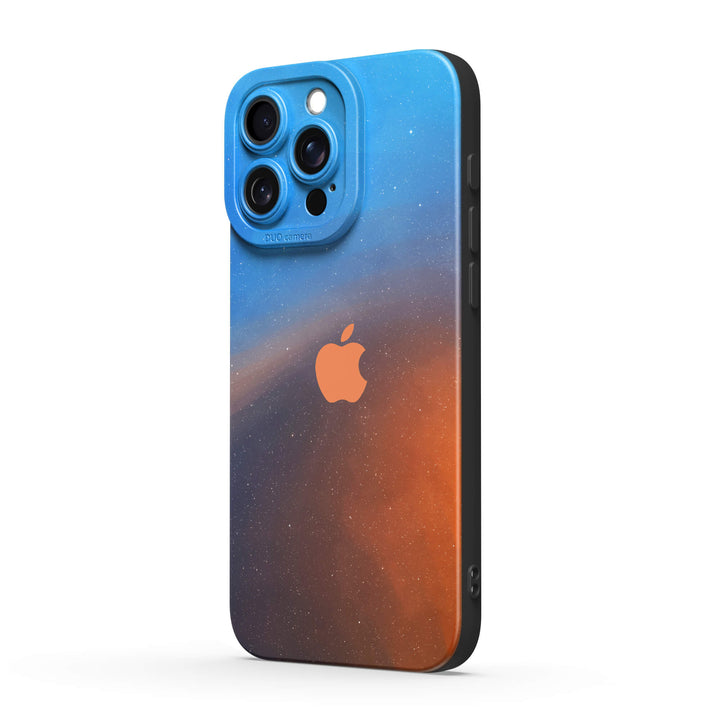 Polar-Blue To Orange - iPhone Case