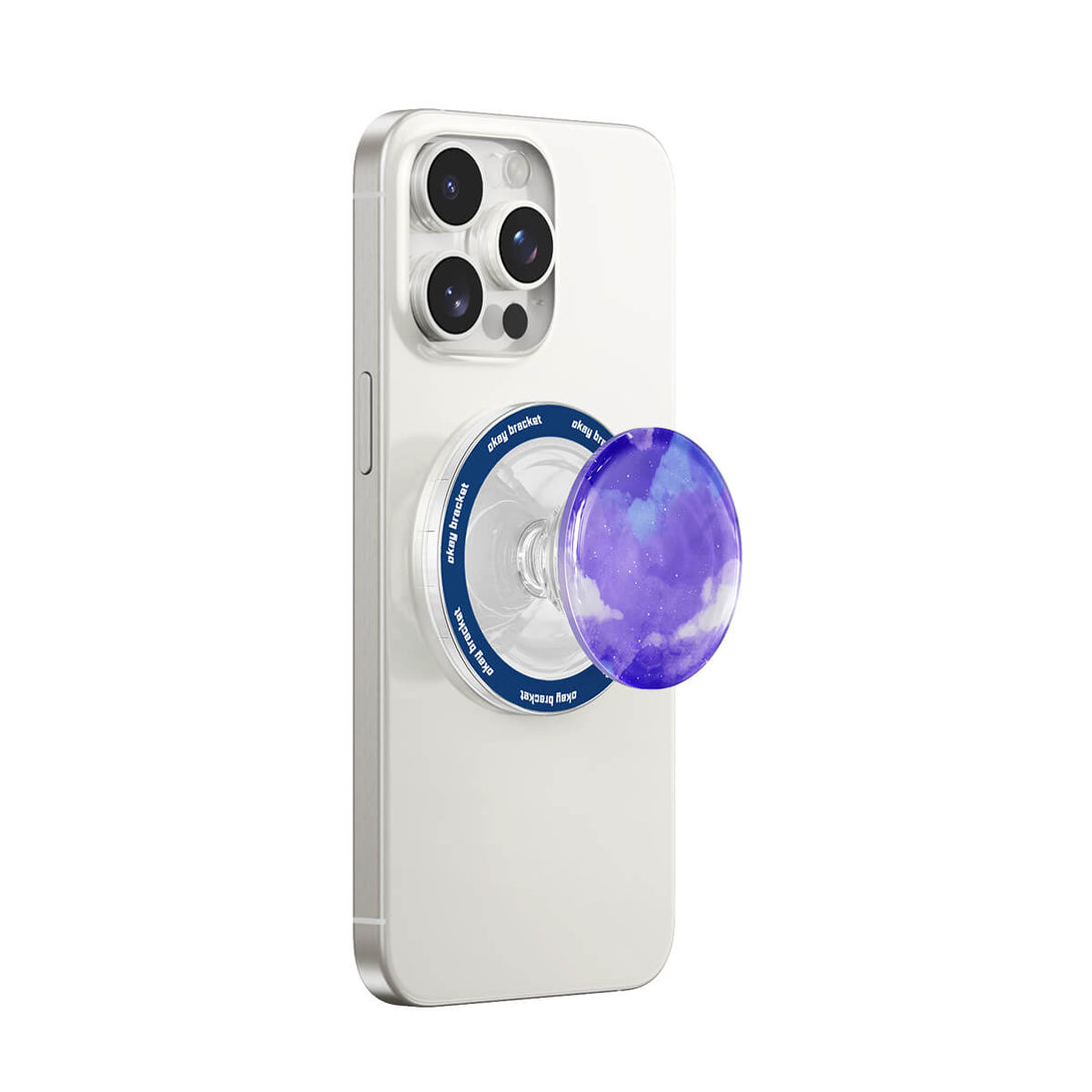 Astral Purple Blue - AirBag Grip For MagSafe