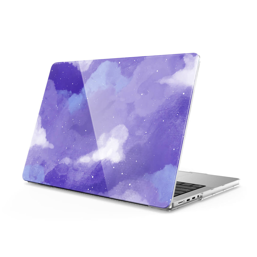 Astral Paars Blauw - Macbook Case