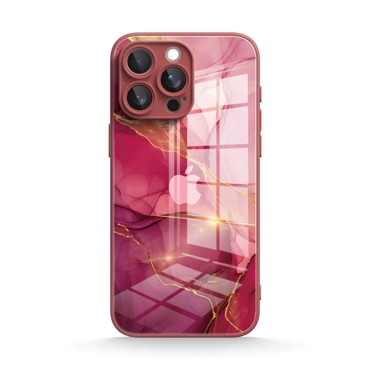 Agate Rose Gold - iPhone Case