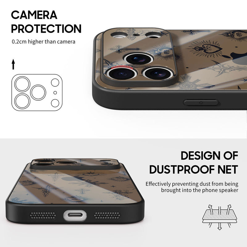 Hide and Seek - iPhone Glass Case