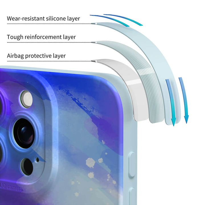 Fluorescent Jellyfish - iPhone Case