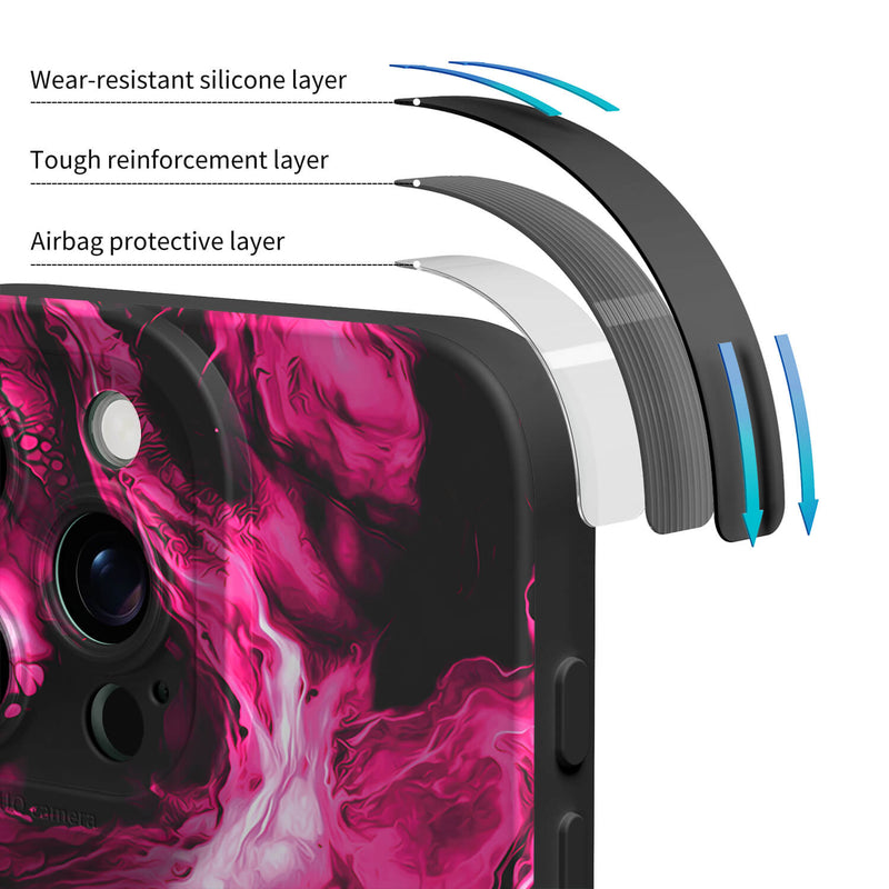 Laser Smoke - iPhone Silicone Case