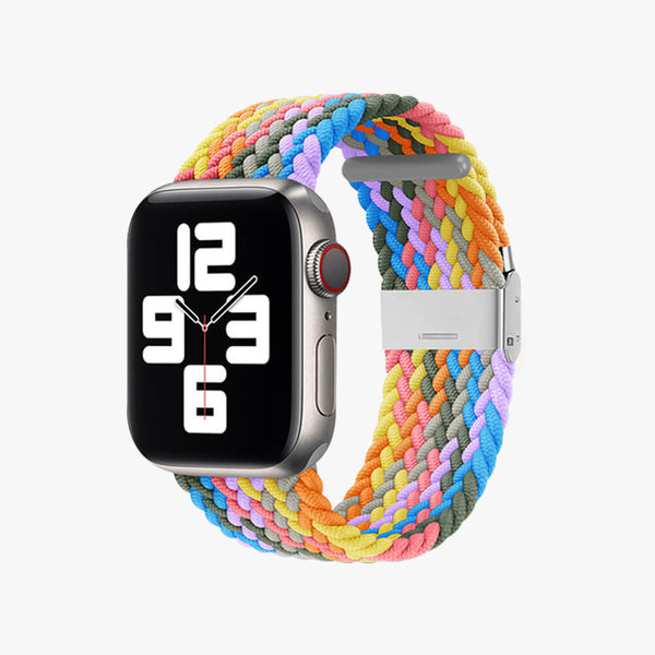 Heartbeat - Bracelet de montre texture arc-en-ciel