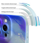 Gradient Of Clouds - iPhone Silicone Case