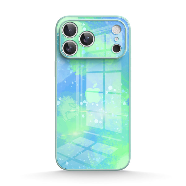 Fluorescerende Kwallen - iPhone-hoesje