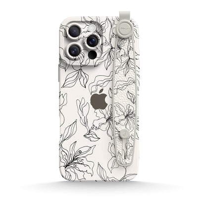 Flower of Purity - iPhone Wrist Strap Case
