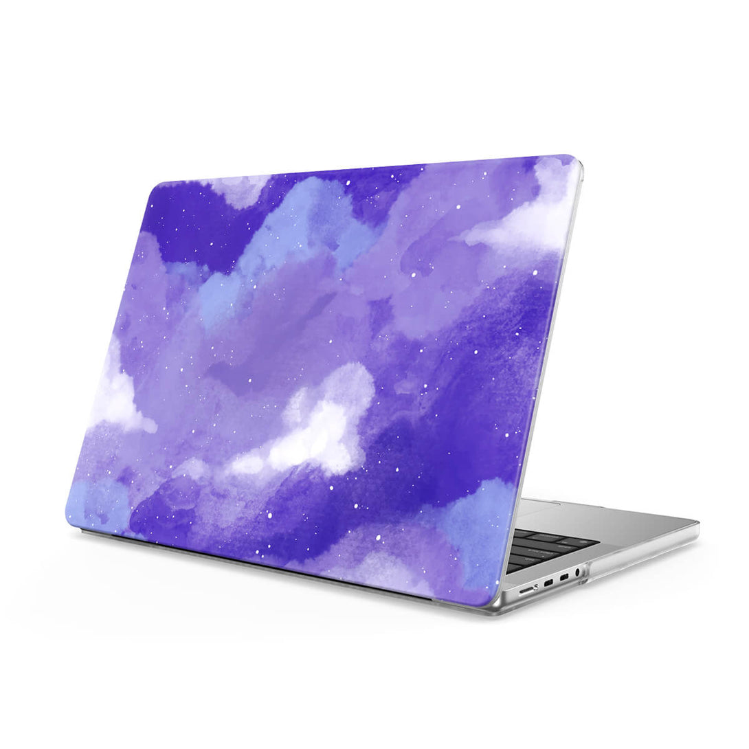 Astral Paars Blauw - Macbook Case