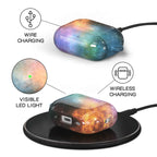 Blue Red Nebula - AirPods Case