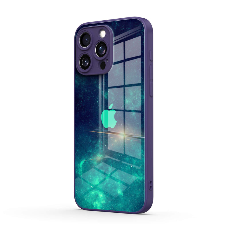 Night Light Star River - iPhone Glass Case