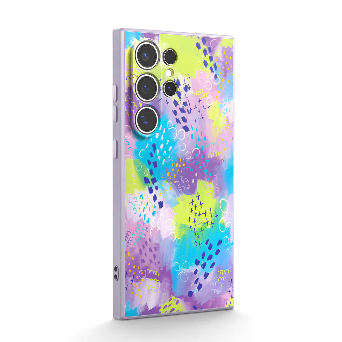 Fladderende lavendel - Samsung hoesje