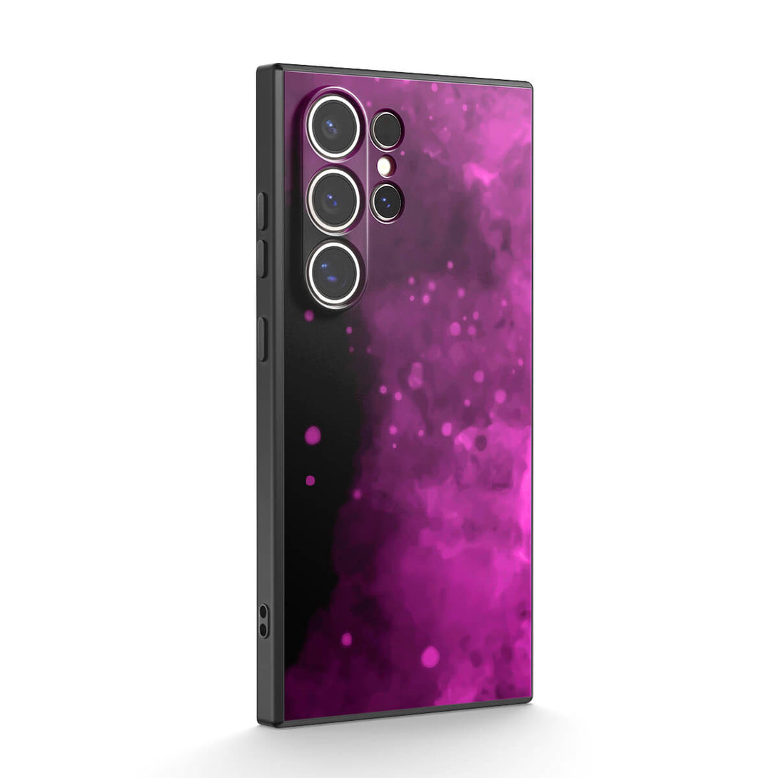 Zwart Paars - Samsung hoesje