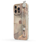 Elegant Brown - iPhone Wrist Strap Case