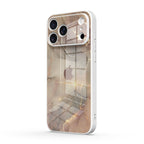 Elegant Brown - iPhone Glass Case