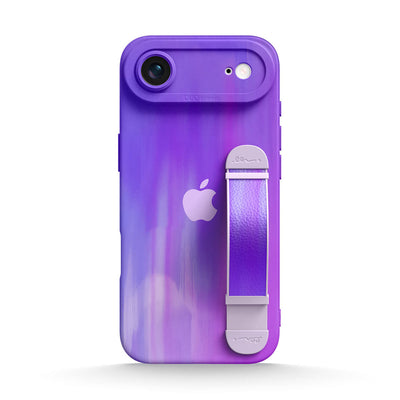 Streamer Purple - iPhone Wrist Strap Case