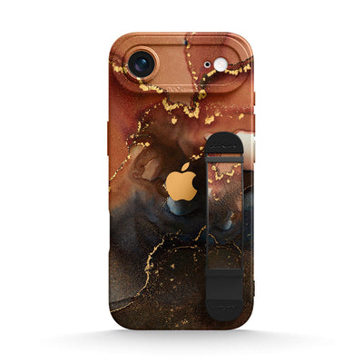 Amber Brown - iPhone Wrist Strap Case