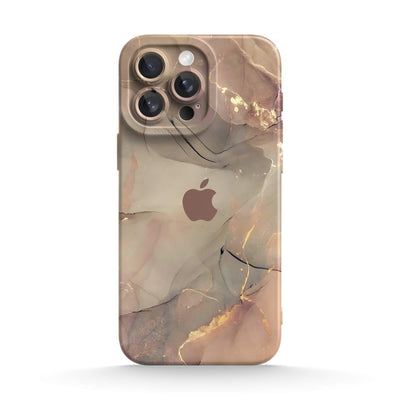 Elegant Brown - iPhone Silicone Case