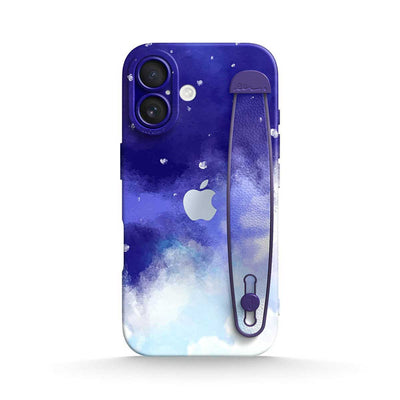 Drifting In The Clouds - iPhone Wrist Strap Case
