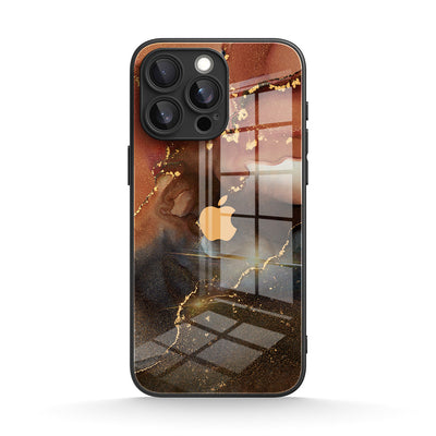 Amber Brown - iPhone Glass Case
