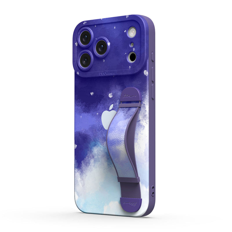 Drifting In The Clouds - iPhone Wrist Strap Case