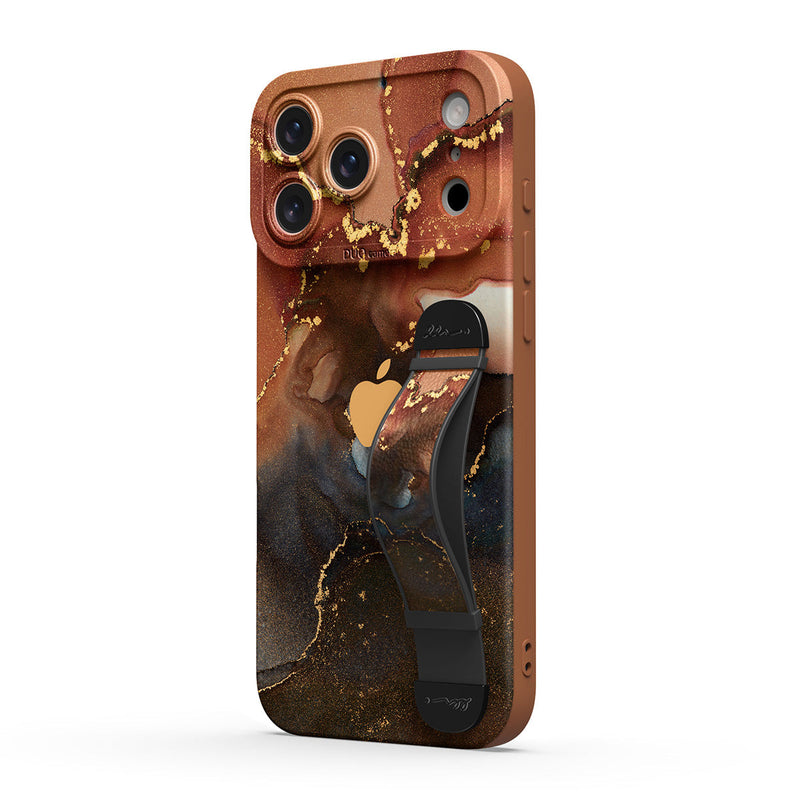 Amber Brown - iPhone Wrist Strap Case
