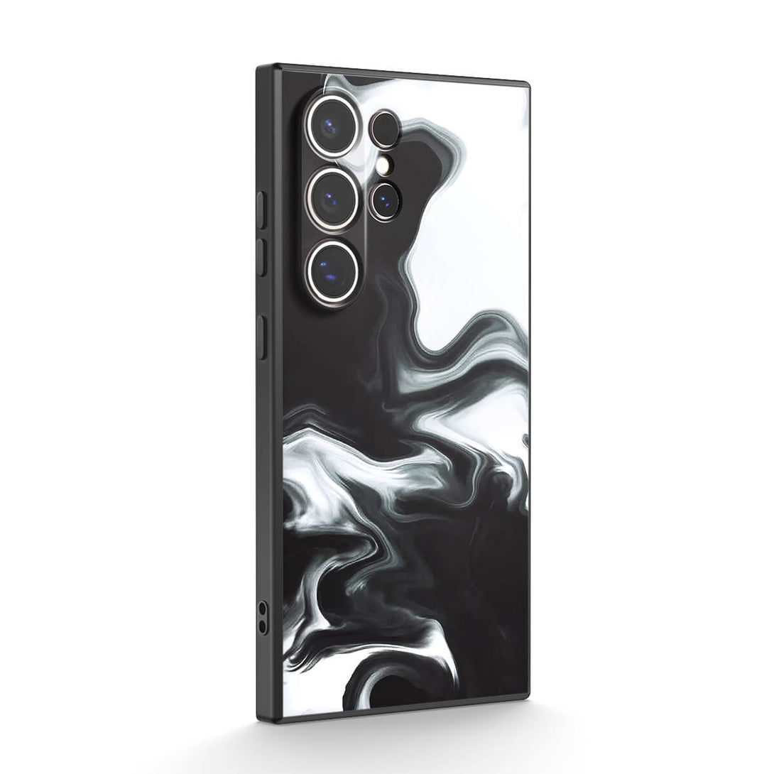Zwart Wit - Samsung hoesje